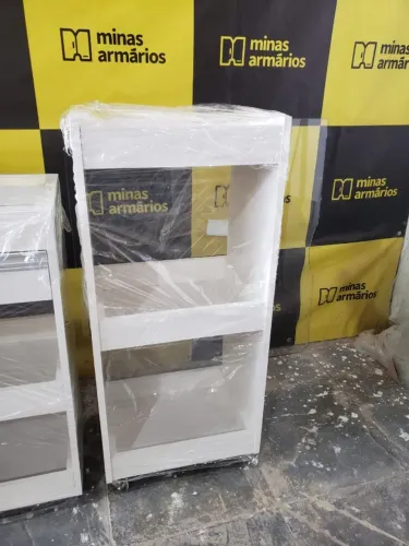 Carrinho auxiliar 90x40x30 Entrega montado 