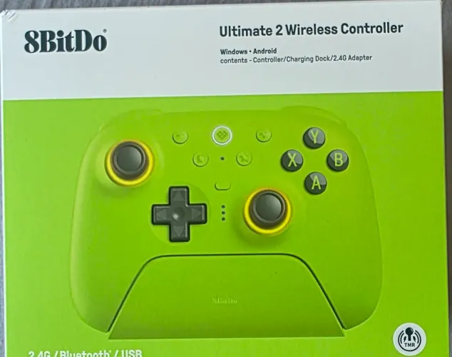 Conrrole sem fio 8BitDo Ultimate 2 Wireless - Verde - lacrado - Original 