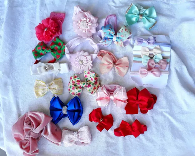 Kit de Laços para Bebê - 21Peças