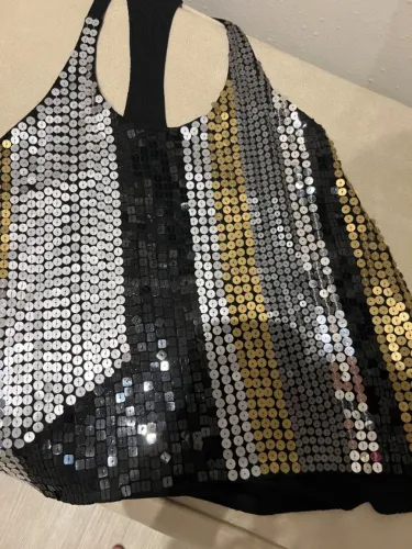 Blusa Lantejoulas para passar o Carnaval!