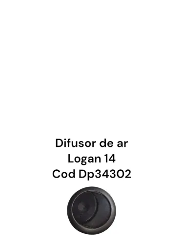 Difusor De Ar Logan 14 Cod Dp34302