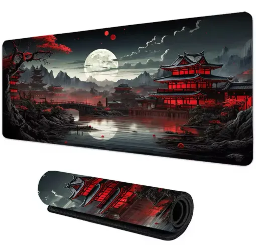 Mousepad Gamer com Design Japonês 300x700x2MM