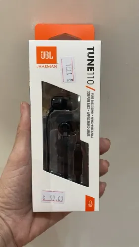 JBL Tune 110 Fone de Ouvido com Fio T110 - Som de Qualidade ao seu alcance - Loja Coimbra