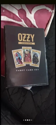 Baralho cigano Ozzy Osbourne/ black Sabbath
