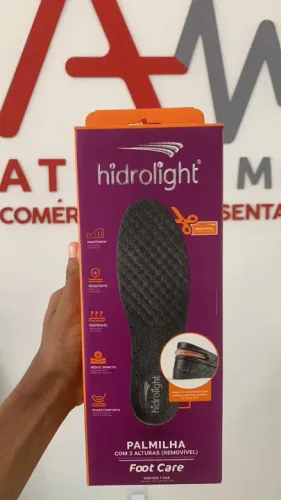 Palmilha c/ 3 alturas (Removível) - Hidrolight