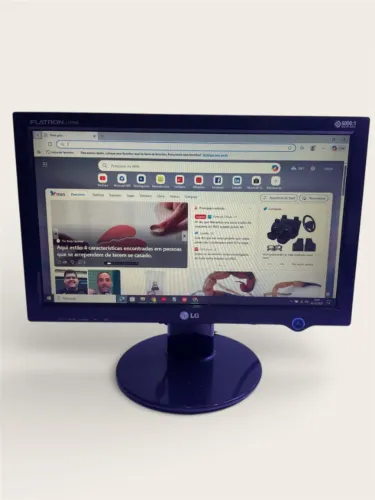 Monitor LG Flatron 17 polegas com ótima imagem