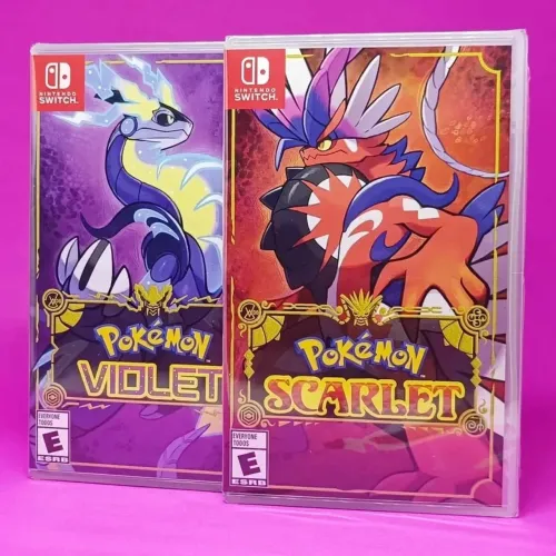 Novos lacrados Pokemon scarlet e violet Loja física 