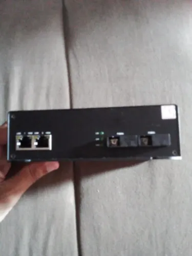 Conversor De Fibra Optica Fiberwan Cascateado 2 saidas POE