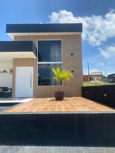 ALUGUEL CASA NOVA 3 quartos - condomínio Porto Monte  - Marechal Deodoro