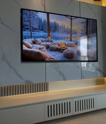 Painel para TV com design moderno