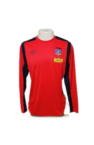 Camisa Colo Colo Umbro 2008 Manga Longa Futebol Chile 