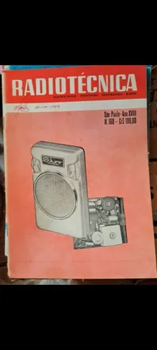 Revista Radioteca Rádio Televisão Eletrônica anos 50/60<br>Item de Colecionador