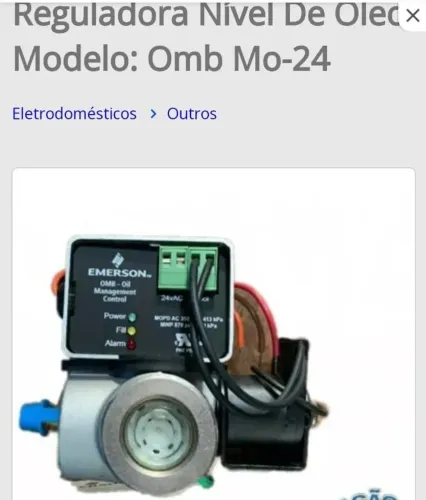 Reguladora de Nível de Óleo Omb Mo-24