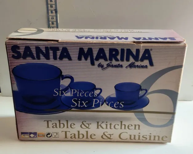 Conjunto de xícaras de café Santa Maria