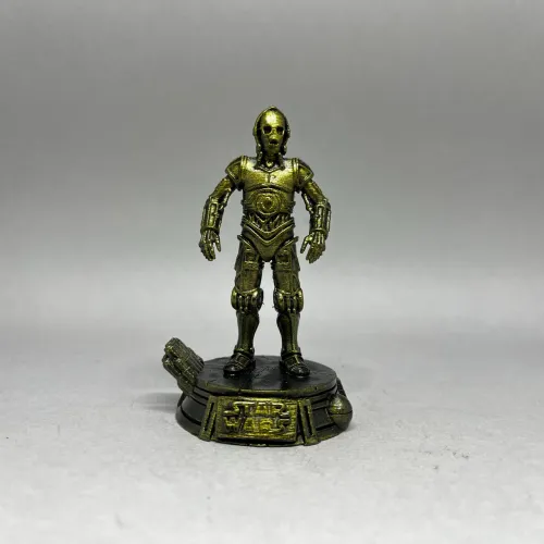 Miniatura C-3PO Star Wars Impressão 3D 8 cm