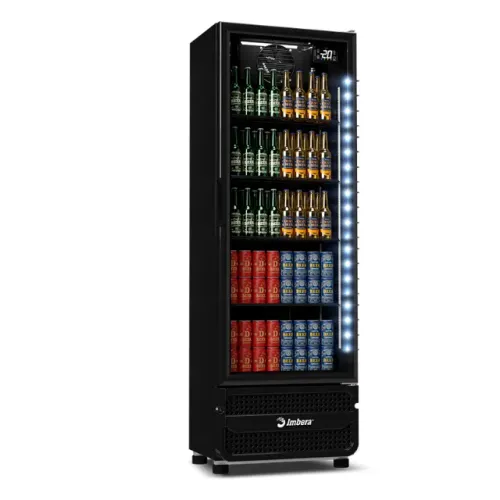 Cervejeira Porta de Vidro 393 Litros Full Black CCV290 Imbera