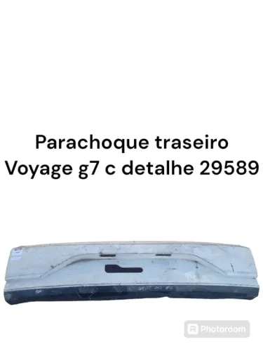 Parachoque Traseiro Voyage G7 C Detalhe 29589