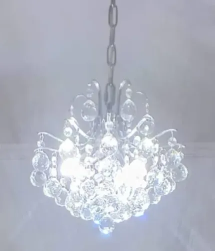 Lustre de cristal Schilmi preço loja 750,00