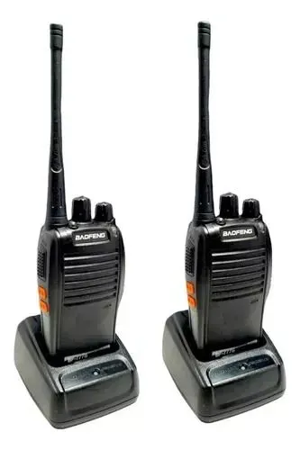 Rádio comunicador kit com 2 unidades + fone de ouvido