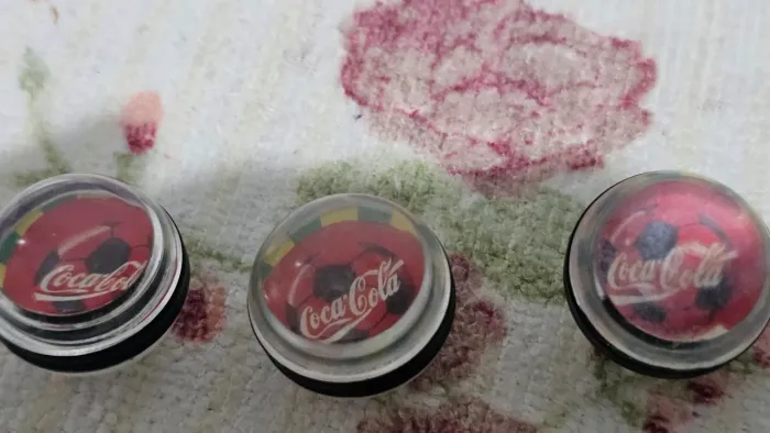 Futgude Coca Cola Colecionáveis Com Logo Sem Foto, so logo da coca cola nao é jogador