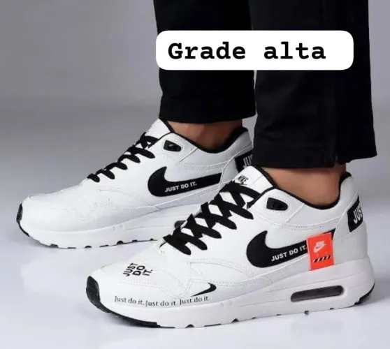 Tênis Nike Air Max 1 Branco - Grade Alta