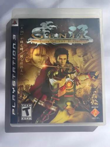 jogo genji days of the blade ps3 original