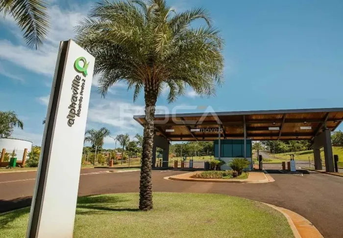 Terreno à venda em condomínio de luxo em Alphaville Ribeirão Preto