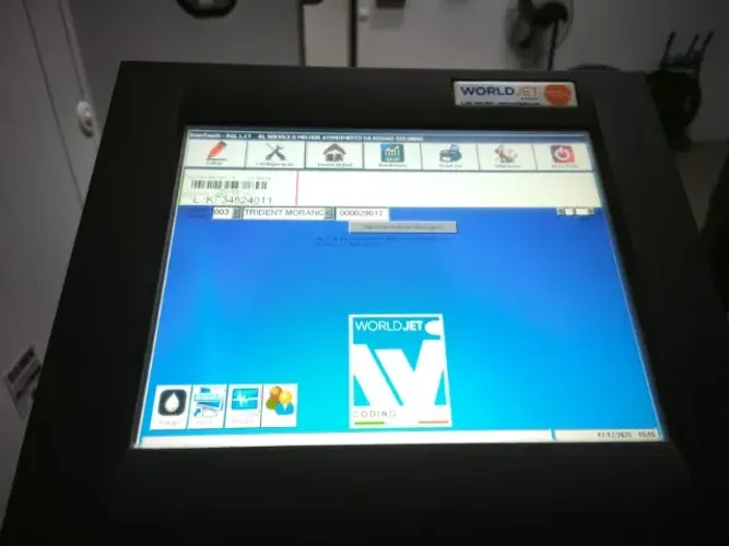 Impressora Industrial WorldJet HiD500touch