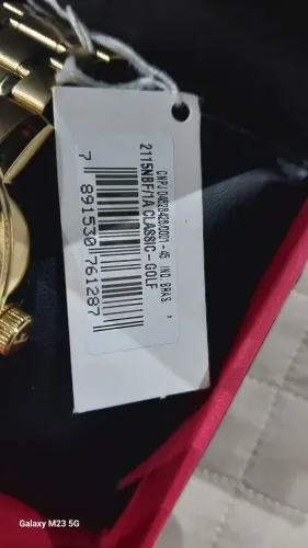 Relógio Dourado Classic - Golf