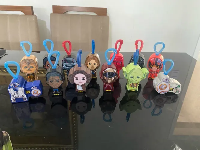 Coleção Star Wars - Chaveiros