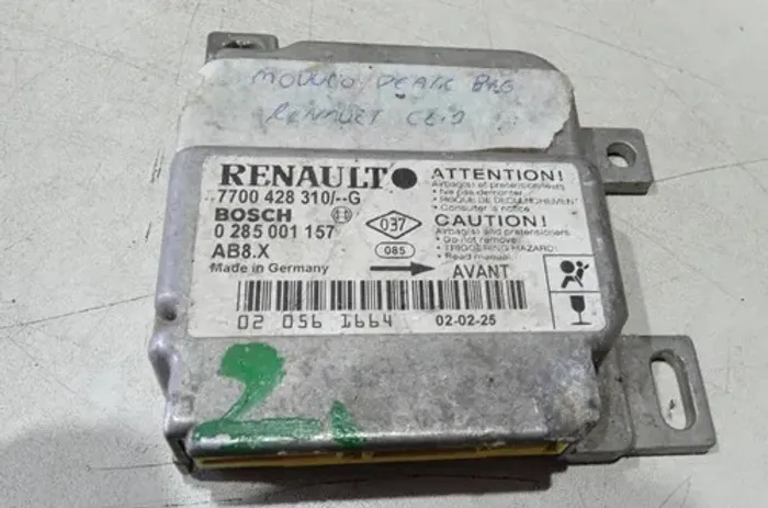 Modulo Airbag Clio 1999 - 2012 / *0g