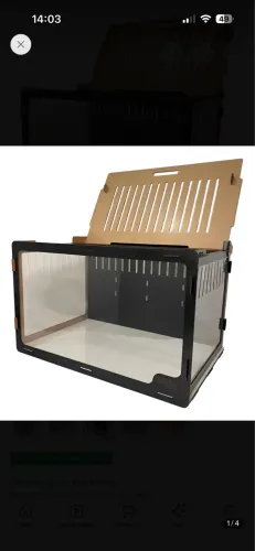 Gaiola / terrário Hamster para Doação