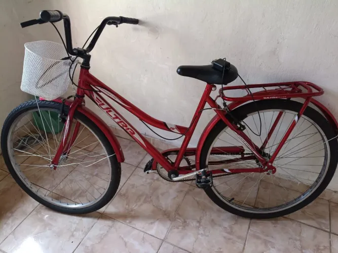 Bicicleta com cestinha