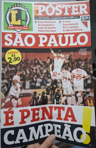 Pôster do São Paulo/Campeão Brasileiro 2007