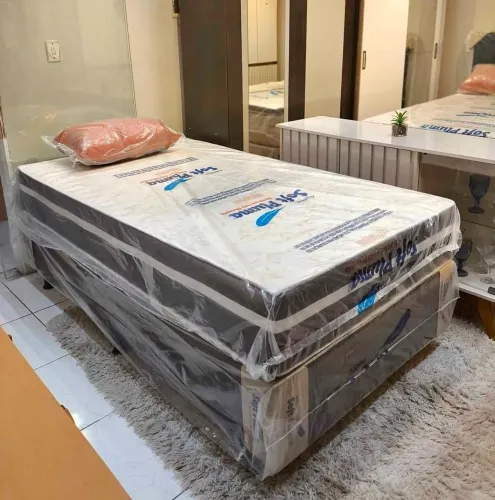 CAMA BOX  SOLTEIRÃO - ENTREGA IMEDIATA