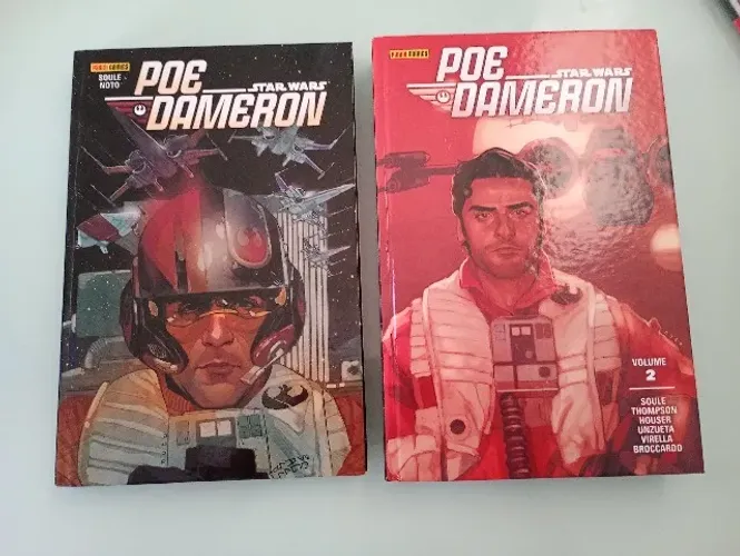 Poe Dameron Volumes 1 e 2 Capa Dura Panini Star Wars