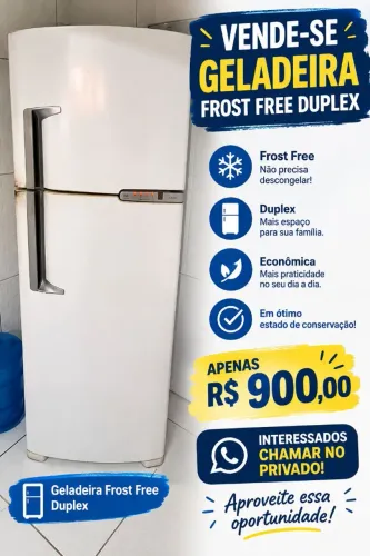 Geladeira Frost Free 
