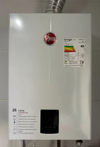 Aquecedor a gás digital 26 Litros Rheem