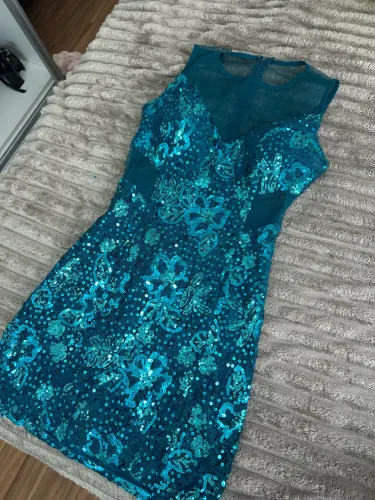 Vestido de festa paete