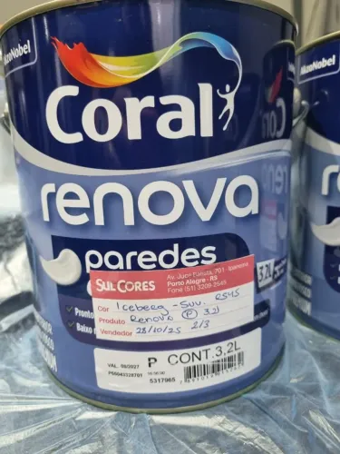 Tinta na cor Azul claro - Anti mofo  84,00 reais cada