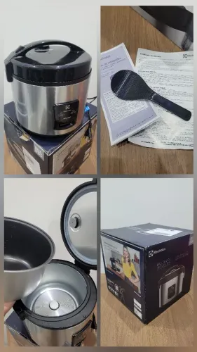 Panela de Arroz Elétrica | Electrolux | 3,5 L | Preta | Modelo ERC20