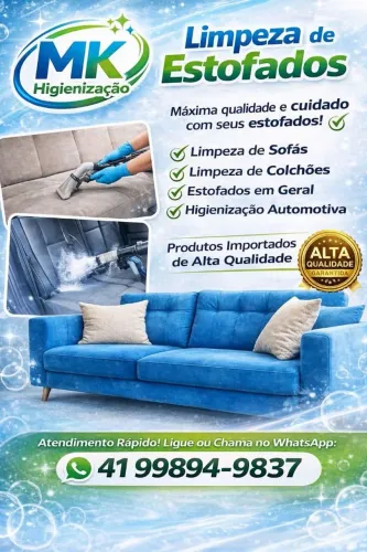 Higienização de sofás