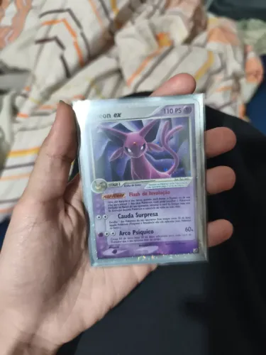 Carta pokémon espeon ex de 2006