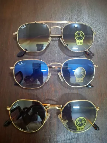 Óculos Ray-Ban Jack, Hexagonal, Marshall cores 