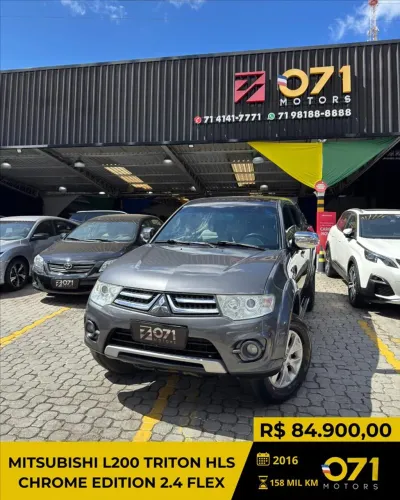 Mitsubishi L200 Tri. HLS Chrome ED. 2.4 CD Flex Mec. 2016