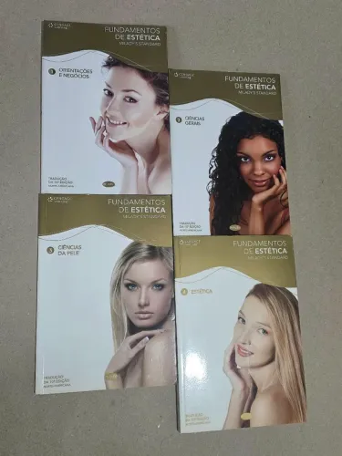 Livros Estética e Cosmetologia Milady - Coleção Completa 4 Volumes