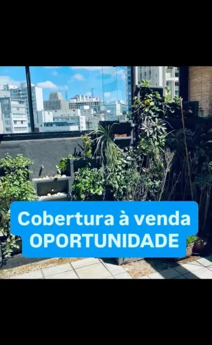 Cobertura para venda com 289 metros quadrados com 4 quartos