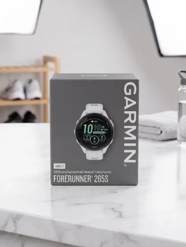 Garmin Forerunner 265S AMOLED GPS Music Novo Sem Uso