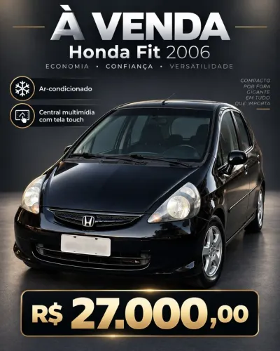 Honda Fit EX/ S 1.5/ EX 1.5 Flex 16V 5P Mec. 2006