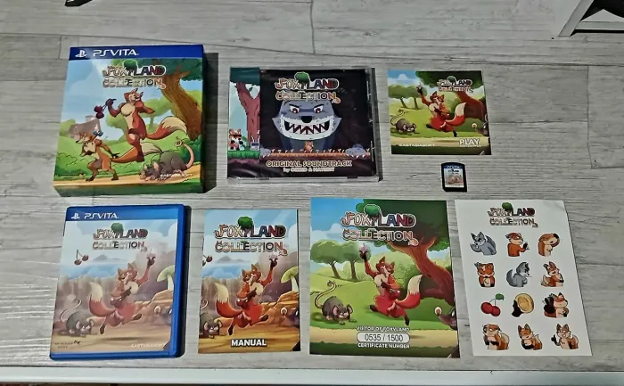 Psvita - Fox Land Colletion Raro PlayStation Ps Vita